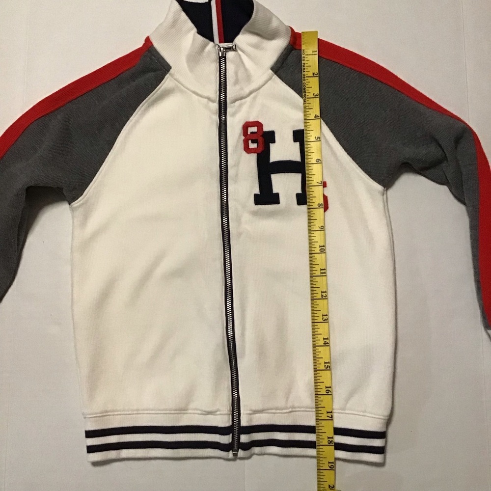 Tommy Hilfiger Sport Boys Varsity Track Jacket Full Zip Colorblock - Picture 4 of 8